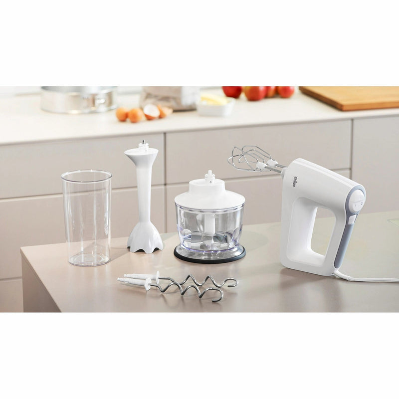 Elvisp 500w + Tillbehör Vit HM3135WH