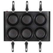 Wokset 6 färgade pannor