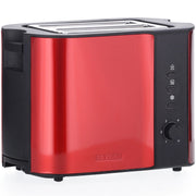 Brödrost 2 skivor 800W Chilli röd AT2217