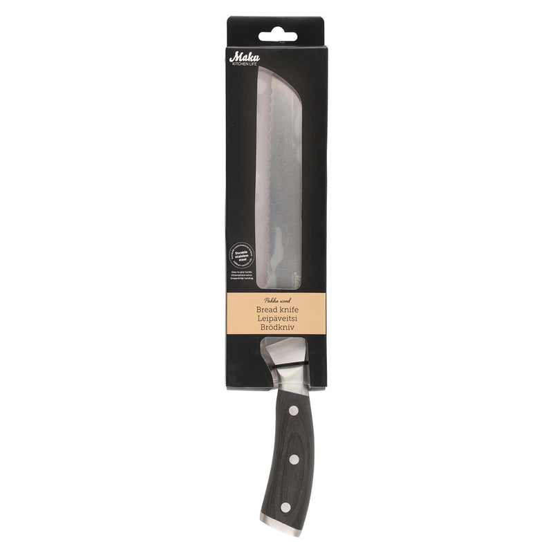 Brödkniv Pakka wood 20 cm