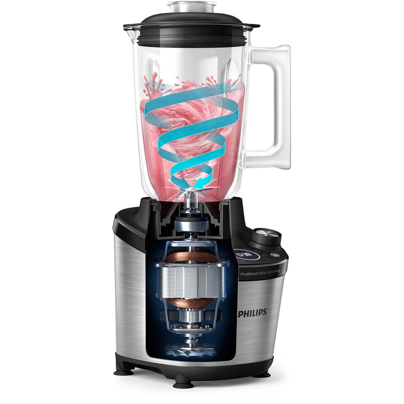 Höghastighetsmixer HR3760/00 1500Watt Glas ProBlend
