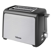 Brödrost 2 skivors 800W Rostfri - BR-1058