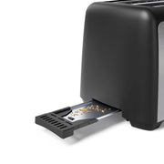 Brödrost 2 skivors 800W Rostfri - BR-1058