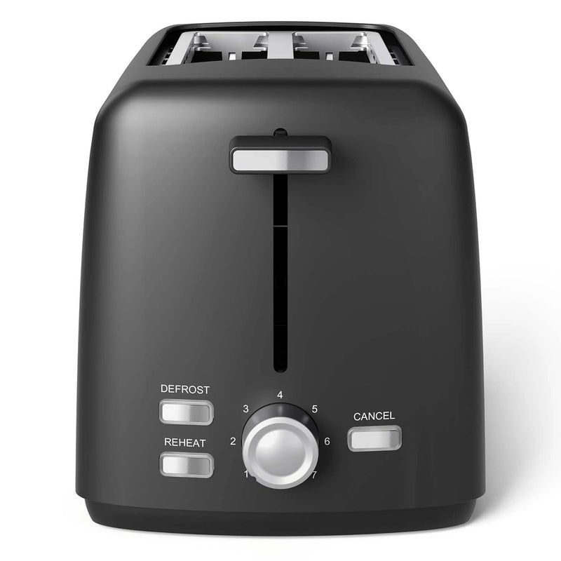 Brödrost 2 skivors 800W Rostfri - BR-1058