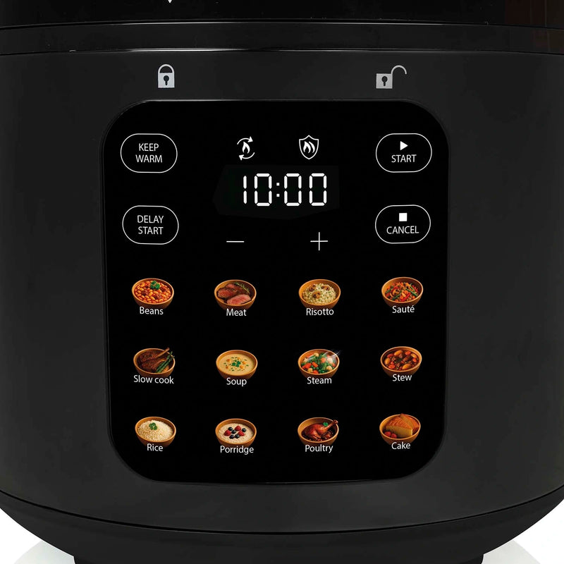 Tryckkokare 6L 1000W Digital - RK-6160