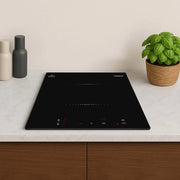 Dubbel induktionsplatta för inbyggnad 303015 mått:30X52X6,2cm