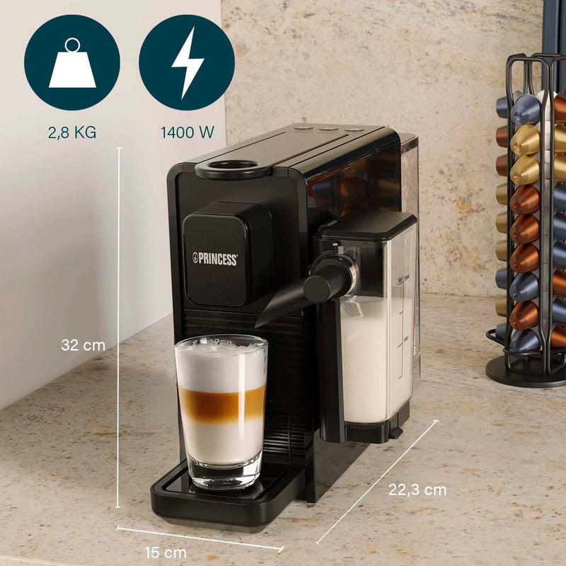Kapselmaskin Latte Pro 20bar "Nespresso" kompatibel - 249455