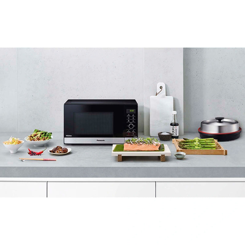 Mikrovågsugn 29L 1000W Rostfri NN-GD38QSEPG