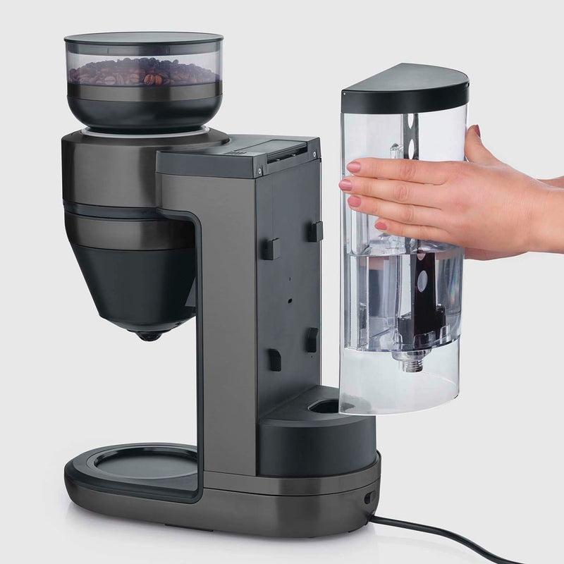 Helautomatisk filterkaffebryggare FILKA 2.0 med termoskanna KA 4855 Dark Inox