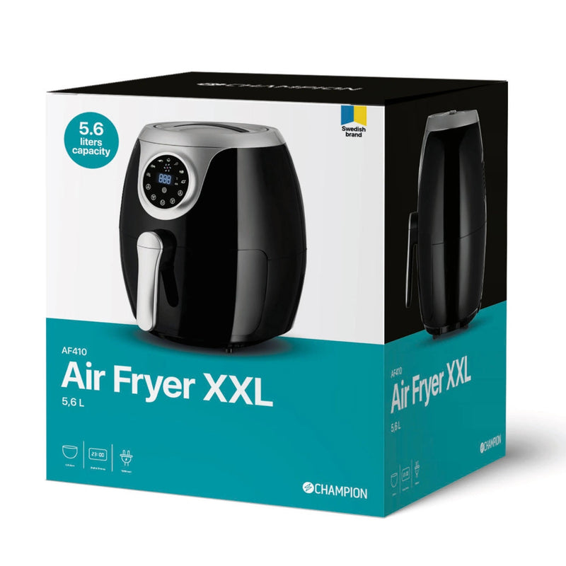 Airfryer XXL 5,6L 1800W AF410 Svart/Silver