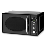 Mikrovågsugn Retro 20L 700W MW025 Svart