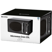 Mikrovågsugn Retro 20L 700W MW025 Svart